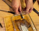 自宅煙燻器- 燒烤後煙燻松阪豬+燒烤拼盤 （戶外烤爐食譜）的食譜步驟6照片