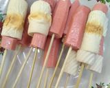 Foto langkah ke 2 dari resep Corndog sosis.
