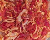 Lecsós csirkemell recept fázis 3 fotója