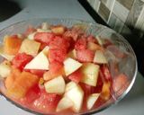 A picture of step 3 of Fruits salad.