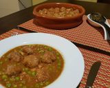 Foto del paso 32 de la receta: Albóndigas con sepia y guisantes