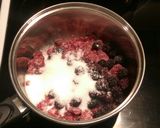 Pas rețetă Prăjitură delicată cu mousse din fructe de pădure 3 fotografie