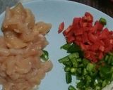 A picture of step 3 of Chicken & Vegetable Pasta😋💛💚.