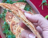 A picture of step 5 of SATTU PARATHA (ROASTED CHICK PEA FLOUR STUFFED PARATHA).