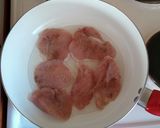 Tésztabundában sült rakott csirkemell #medvehagyma recept fázis 6 fotója
