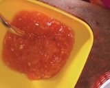 A picture of step 3 of Karachi Halwa🍮.