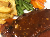 Steak with Barbeque Sauce