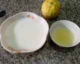 A picture of step 1 of Homemade buttermilk.