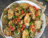 Foto langkah ke 7 dari resep Terong Crispy Cabe Garam #pr_olahanterong.