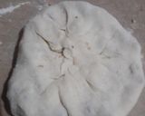 A picture of step 3 of Chicken qeema wala naan.
