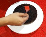 எஃலெஸ் சாக்லேட் ட்ரஃபில் கேக் (Eggless Choco Truffle Cake Recipe in TAmil) ரெசிபி ஸ்டேப் 15 புகைப்படம்