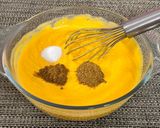 A picture of step 5 of Mango Kadhi-Summer Special.
