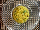 Cinnamon Gram flour Rice (daalacheenee Besan Bhat)