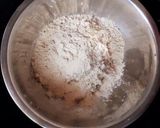 A picture of step 2 of Radish roti.