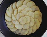 A picture of step 2 of Potato Pizza for Breakfast.
