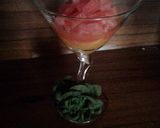 Foto del paso 10 de la receta: Un rico postre de sandía con mango y helado