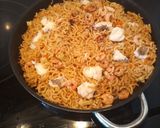 Foto del paso 6 de la receta: Fideuá con rape y gambas
