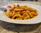 Foto del paso 6 de la receta: Sartén de chipirones, gambas y pimientos