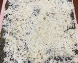 Hình bước làm 1 của món Kimbap Hàn Quốc (김밥) - Cơm Cuộn Rong Biển