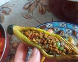 عکس مرحله 3 از دستور بادمجان شکم پر