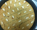 A picture of step 7 of Basbousa#4weeks challenge.