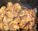 A picture of step 3 of Gai Pad Prik Soba (Thai / Japanese chicken fusion).