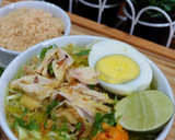 Foto langkah ke 10 dari resep Soto Ayam Lamongan dengan Koya.