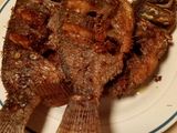 Ikan mujair goreng kriuk
