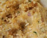 A picture of step 1 of Rice paneer pops.