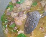 A picture of step 6 of Beef pulao.