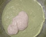 Foto langkah ke 2 dari resep Pandan Chili Flakes Cheese Sourdough Bread (Open Bake Method).