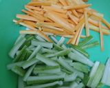 Foto langkah ke 1 dari resep Acar Kuning Timun dan Wortel.