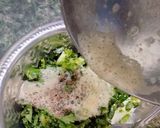 A picture of step 4 of Crunchy leftover potato with mint deep.