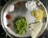 A picture of step 2 of Fresh Green Chickpeas Kabab.