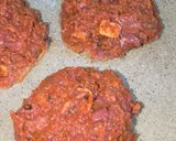 A picture of step 5 of Liver n Chicken burgers 🍔.