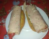 Foto del paso 1 de la receta: Tostas frías de fiambre, queso y pimiento del piquillo