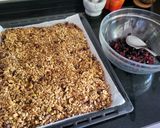 A picture of step 2 of Easy granola for healthy breakfasts.