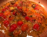 A picture of step 2 of Fresh tomato basil pasta.