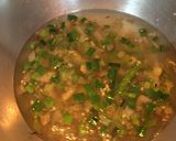 A picture of step 4 of Spring Onion Soup.