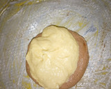 A picture of step 9 of Zebra cake.
