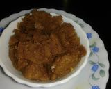 A picture of step 2 of Karah prasad (aate ka sheera).