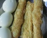 Foto langkah ke 1 dari resep Kembang tahu basah,telor masak kecap.