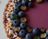 Foto del passaggio 14 della ricetta Crostata con panna cotta ai mirtilli