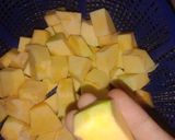 Foto langkah ke 1 dari resep Bobor labu kuning + sawi pahit(sawen).