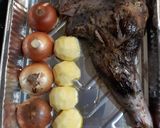 Foto del paso 4 de la receta Espalda de jabalí con especias y salsa de manzana
