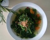 Foto langkah ke 2 dari resep Rebus bayam 🌿 #lunch5menit.