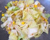 Foto langkah ke 2 dari resep Tumis Sawi Putih Jagung Manis.