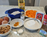 Foto del paso 1 de la receta: Carrot cake con frosting de queso y chocolate blanco