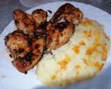 Mézes-gyömbéres fűszeres csirkeszárnyak recept fázis 5 fotója