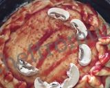 A picture of step 8 of Double stuffed pizza.